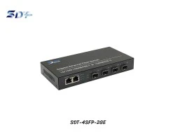Gigabit Fiber SFP Switch 4 Port + 2GE