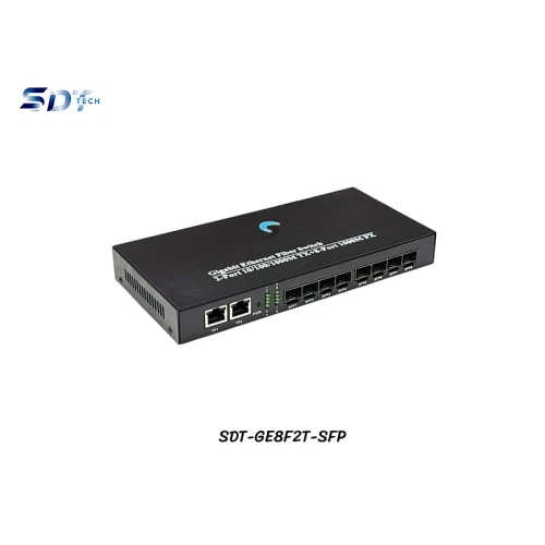 Gigabit SFP Switch 8 Port + 2GE Uplink