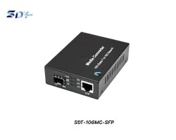 10G SFP+ Media Converter รุ่น SDT-10GMC-SFP