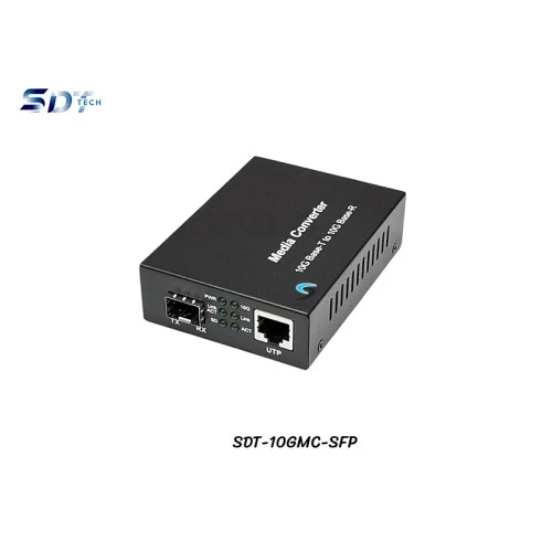 10G SFP+ Media Converter รุ่น SDT-10GMC-SFP