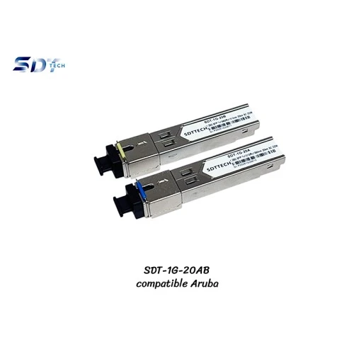 1.25G BIDI SFP SC DDM 20KM Compatible Aruba