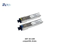 1.25G SFP SM SC BIDI DDM 3KM Compatible Aruba