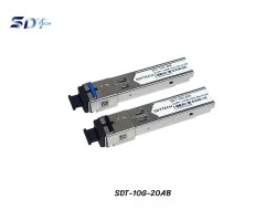 10G SFP+ SM SC BIDI DDM 20KM รุ่น SDT-10G-20AB
