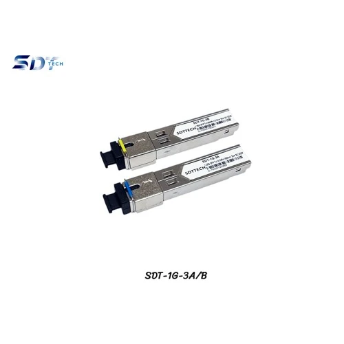 1.25G SFP SM SC BIDI DDM 3KM รุ่น SDT-1G-3AB