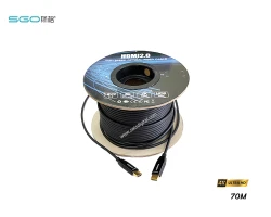 สาย HDMI ไฟเบอร์ออฟติก SGO 4K@60Hz ยาว 70 เมตร